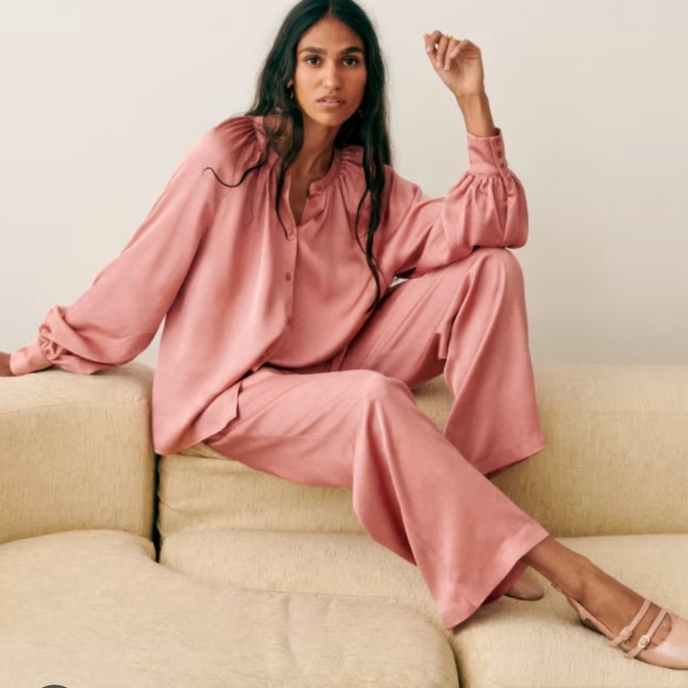 Sezane pink pants